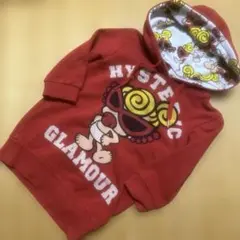 ヒスミニ　80センチ　　パーカー