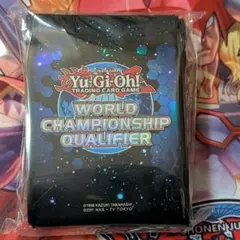 遊戯王 wcq2012 スリーブ 青 特価_コレクション品】WORLD CHAMPIONSHIP QUALIFIER 青 100枚入り