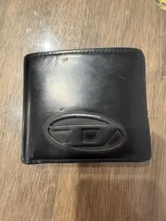DIESEL 二つ折り財布 ブラック