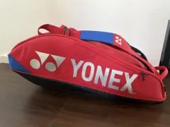 YONEX ラケットバッグ レッド　赤　6本