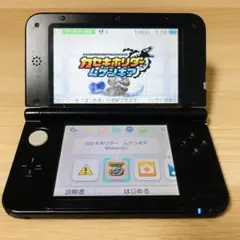 Nintendo 3DSLL シルバー×ブラック　本体