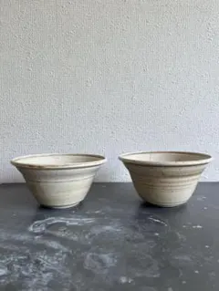 福田るい　小代瑞穂窯　しのぎ細　ボウル　鉢　丼　2個セット 福田るい 小代瑞穂窯 しのぎ細 ボウル 鉢 丼 2個セット - メルカリ
