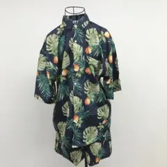 上下セット　アロハシャツ　メンズ　レディース　半袖　ショートパンツ　おしゃれ