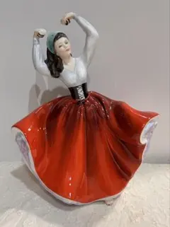ロイヤルドルトン フィギュリン 貴婦人 陶器人形 KIRSTEN HN4101