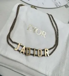 Dior JADIOR チョーカー ゴールド