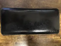 Paul Smith ブラックレザー二つ折り財布