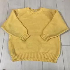 Courte Maill 黄色 ニットセーター