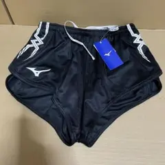 【未使用】 「MIZUNO 陸上 レーシングパンツ M」 保管品 ブラック