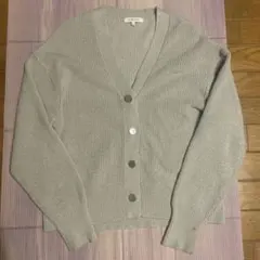 グローバルワーク　オフホワイト×ラメ　カーディガン