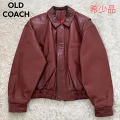 COACH コーチ 赤茶 レザージャケット ブルゾン 公式】コーチアウトレット | オーバーサイズド レザー ジャケット