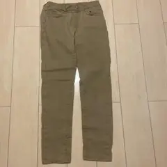 ユニクロ　ベージュ パンツ 150
