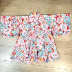 MPS 花柄 甚平 サイズS　95～100