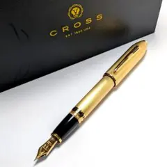 crf32 新品CROSS クロス万年筆 ピアレス125 23金ゴールドプレートのサムネイル
