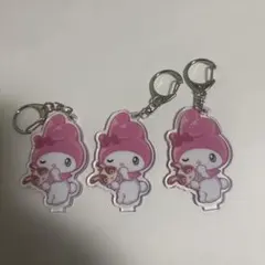 ２個セット　マイメロディ　アクリルキーホルダー　宇佐美コラボ　非売品