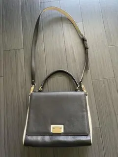 ケイトスペード　2WAYバッグ　ブラック・アイボリー