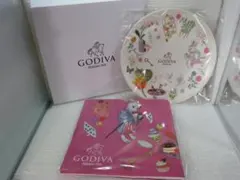 M1【匿名配送】GODIVA アリスのティーパーティープレート＆ナプキンセットのサムネイル