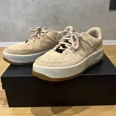 ナイキ エア フォース 1 セージLOW ベージュ　24.0