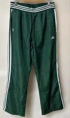 NICO様専用　adidas 00s 復刻　ナイロントラックパンツ　フレア　XL