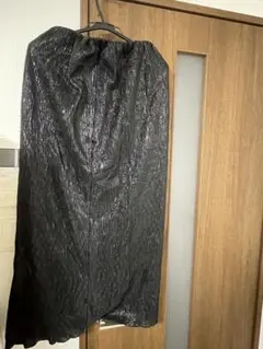 Lui's 黒ラメ　ロングスカート フリーサイズ　タグ付き　未使用