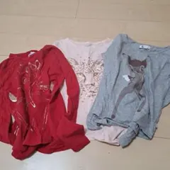 キッズカットソー3枚セット