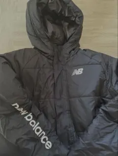 New Balance ブラック ベンチコート