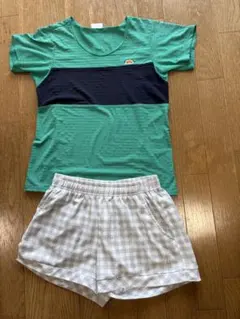 エレッセテニスウェア とプリンスショートパンツセット