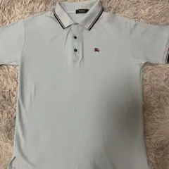 BURBERRY BLACK LABEL ポロシャツ ライトブルー サイズ3のサムネイル