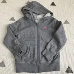 グレー★フード付きパーカー