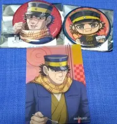 ゴールデンカムイ 黄金遊戯 缶バッジ 杉元 - メルカリ