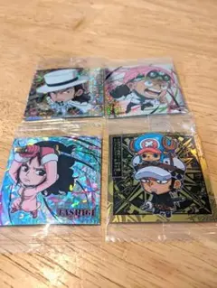 ワンピース ウエハースシール　4枚セット