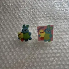 トイストーリー ダッキー＆バニー アクリルクリップ2個【匿名配送】