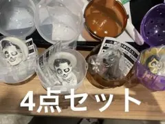 カプセルトイ　4個セット アニメキャラクター