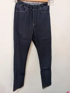 無印良品デニム　レギンスパンツ140