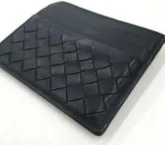 美品✨ボッテガヴェネタ フラグメントケース カードケース イントレチャート　黒