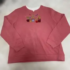 breckenridge ピンク スウェット L 花