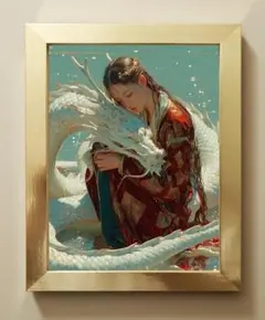 英泉画「四季の詠 おさな遊 11月産神もうで」 浮世絵 - メルカリ