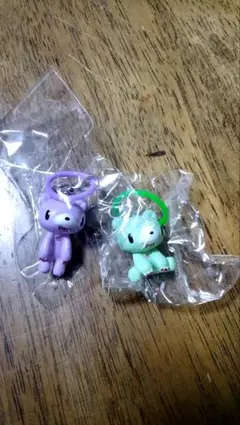 s*n様 グルーミー めじるしアクセサリー　パープル　グリーン