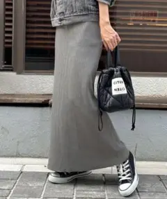 ナロースカート ロングスカート