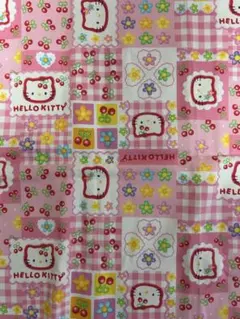 サンリオ　ハローキティ　生地　平成レトロ　レア　キティ