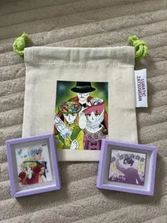 りぼん70周年✕3COINS マグネット　巾着