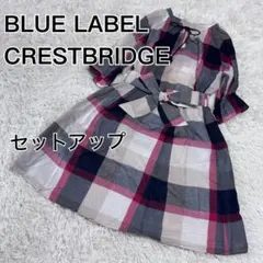 人気✩.BLUE LABEL CRESTBRIDGE チェック キャミワンピース - メルカリ