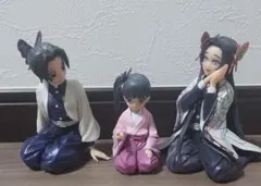 思い出の蝶屋敷 胡蝶しのぶ、胡蝶カナエ、栗花落カナヲ フィギュア