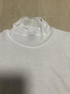 未使用ユナイテッドアローズ　ホワイト タートルネック インナー長袖Tシャツ