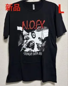新品　NOFX ファイルツアーTシャツ　ブラック　L