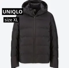 ☆ UNIQLO ユニクロ シームレス ダウンパーカ アウター ブラック XL