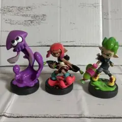 スプラトゥーン2 amiibo セット ガール ボーイ イカ スプラ スイッチ