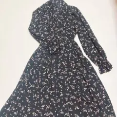 【美品】INGNI 花柄　フレアワンピース