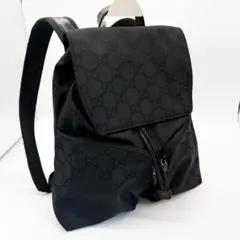 ♡未使用♡ GUCCI GG柄 リュック バックパック キャンバス レザー