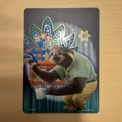 上海ディズニー　ズートピア　カード　フラッシュ