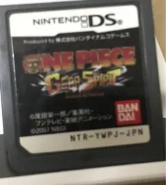 ワンピース　ギアスピリット　ニンテンドーds 動作確認済　ソフトのみ